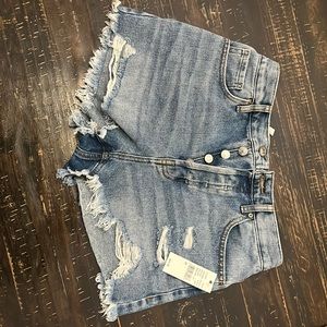 Women’s PAC Sun Vintage High Rise Jean Shorts